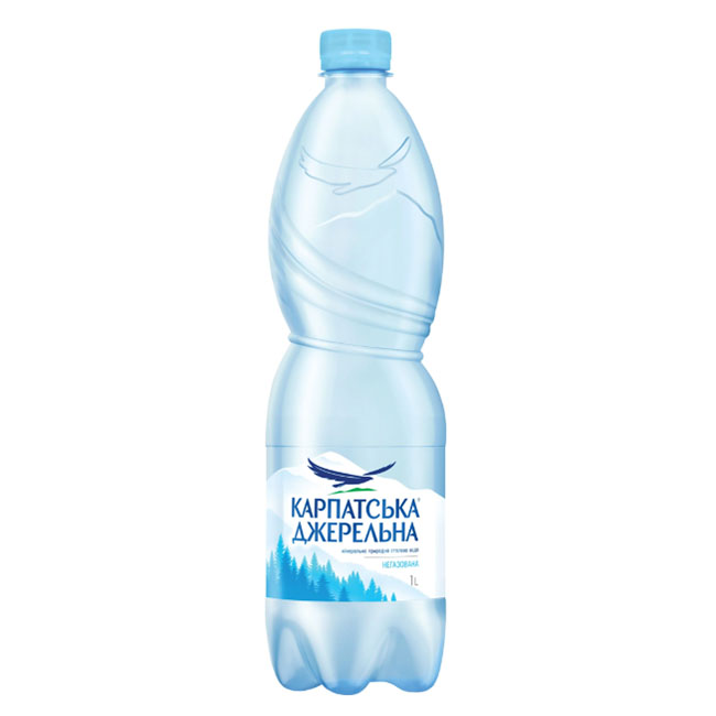 Вода Карпатська Джерельна (негазована) 1 л